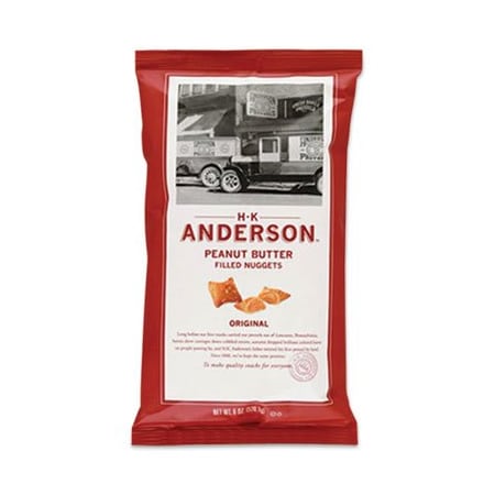 Anderson Pretzel Bakery Peanut Butter Filled Pretzel Nuggets, Original, 2.5 Oz Packets, 8PK GOV20378